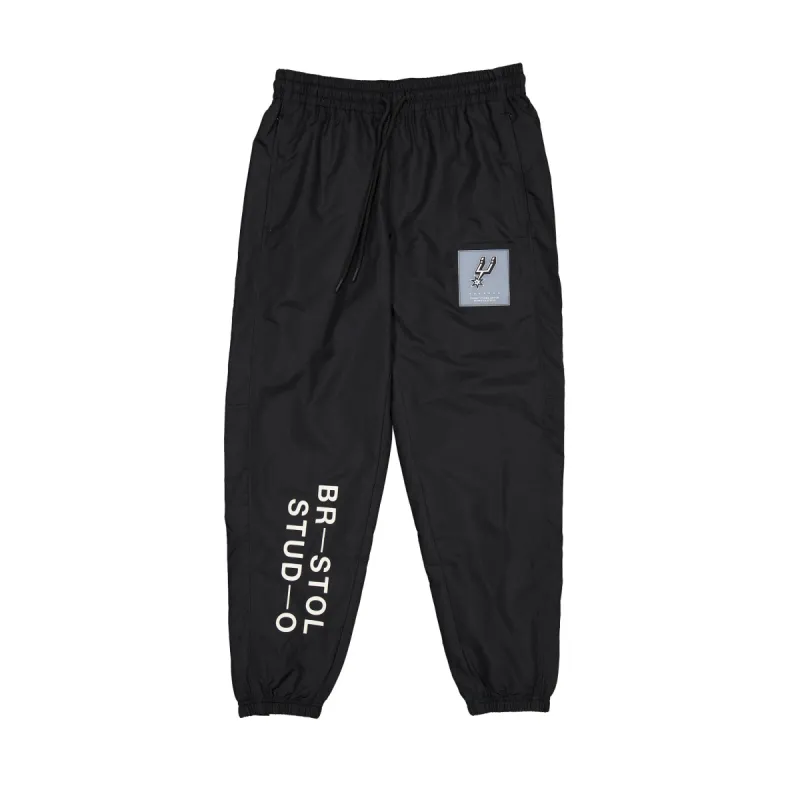 Bristol x San Antonio Spurs Black Track Pants sold by New Era