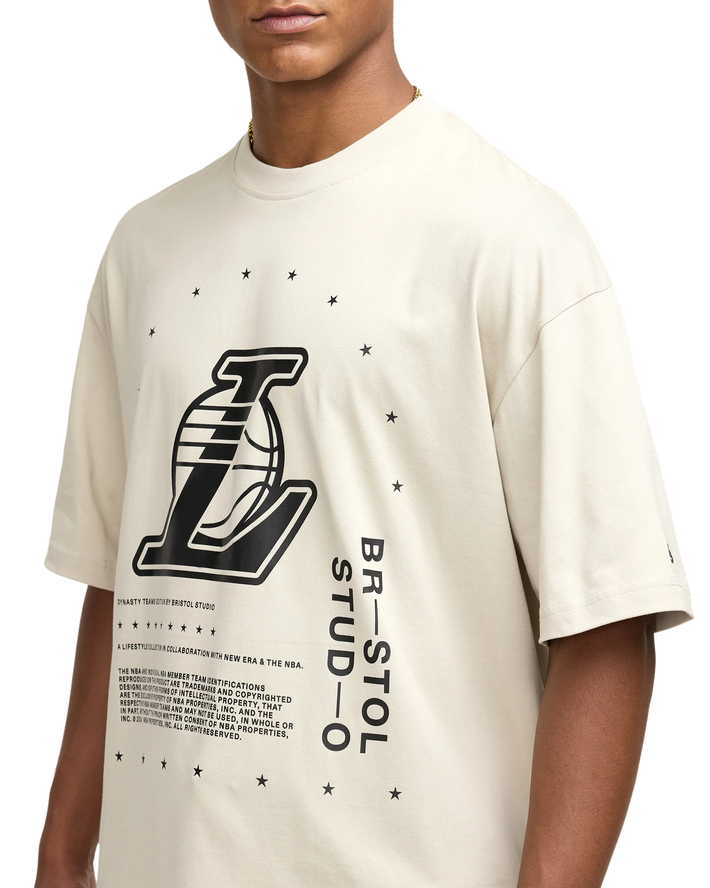 Bristol x Boston Celtics Stone T-Shirt sold by New Era product image thumbnail 2