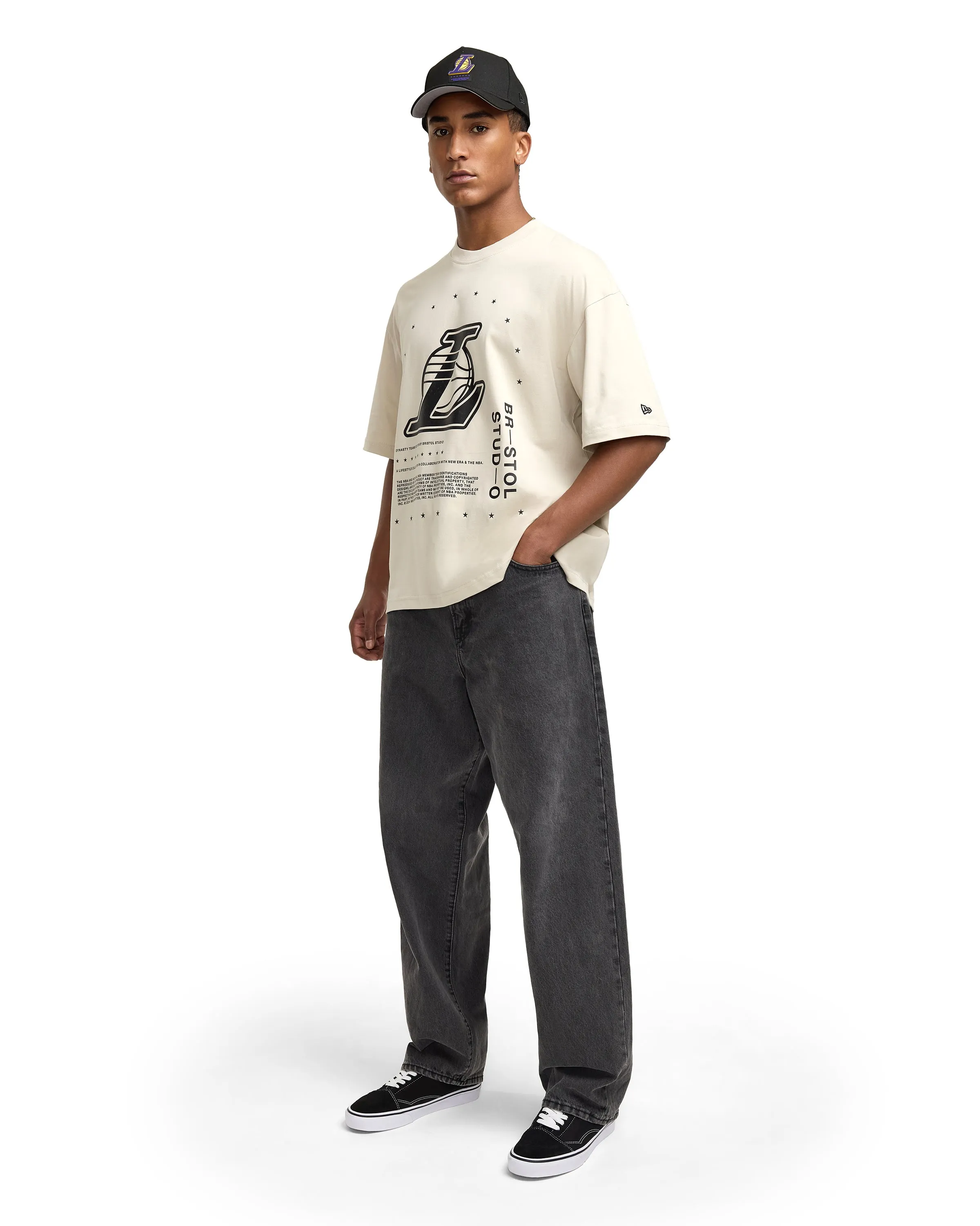 Bristol x Boston Celtics Stone T-Shirt sold by New Era product image thumbnail 4