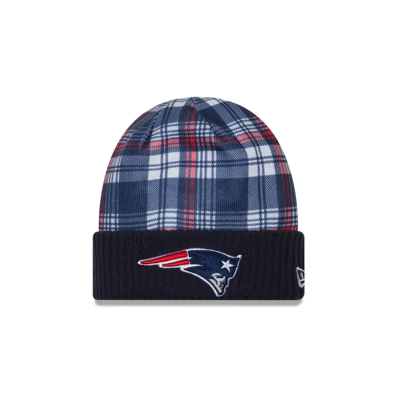 New England Patriots 2024 Cold Weather Statement Knit Beanie sold by New Era