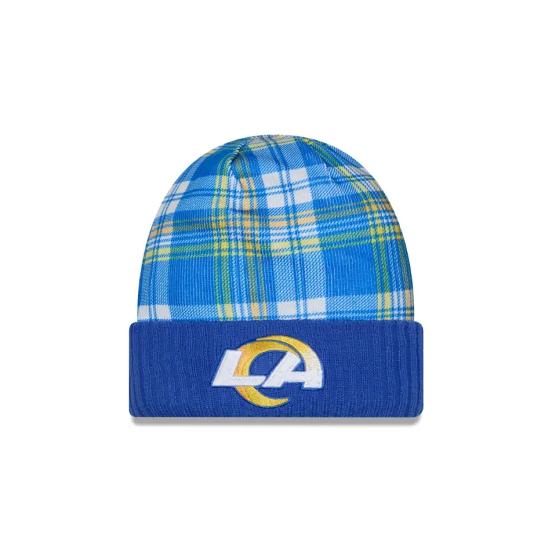 Los Angeles Rams 2024 Cold Weather Statement Knit Beanie sold by New Era