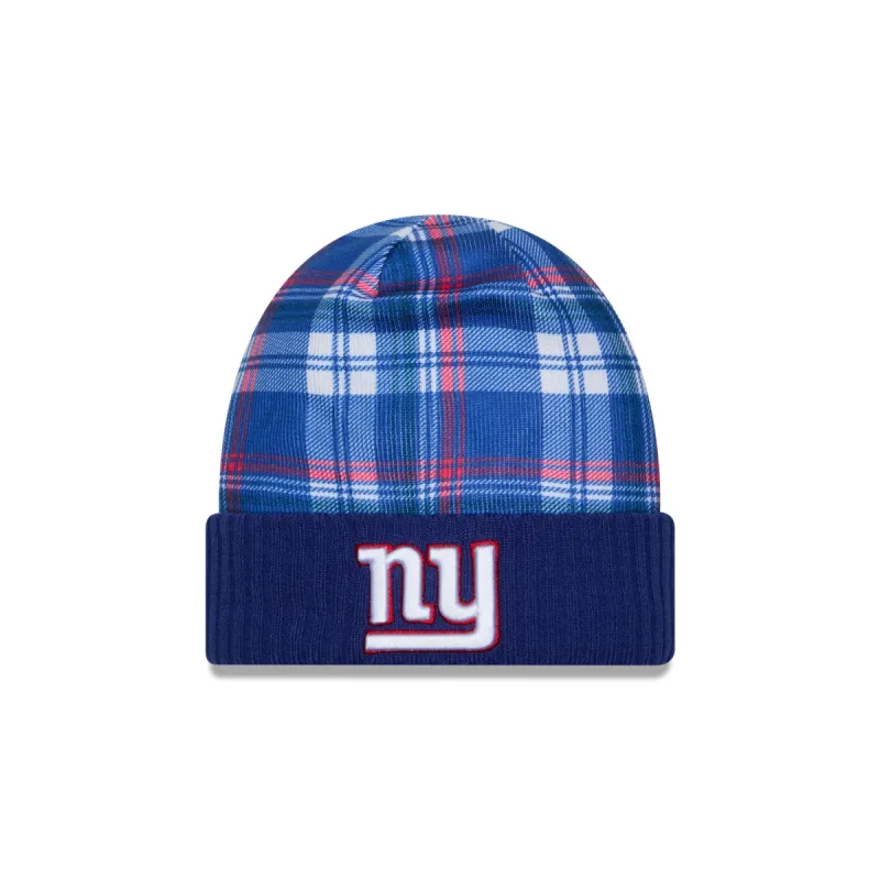 New York Giants 2024 Cold Weather Statement Knit Beanie sold by New Era