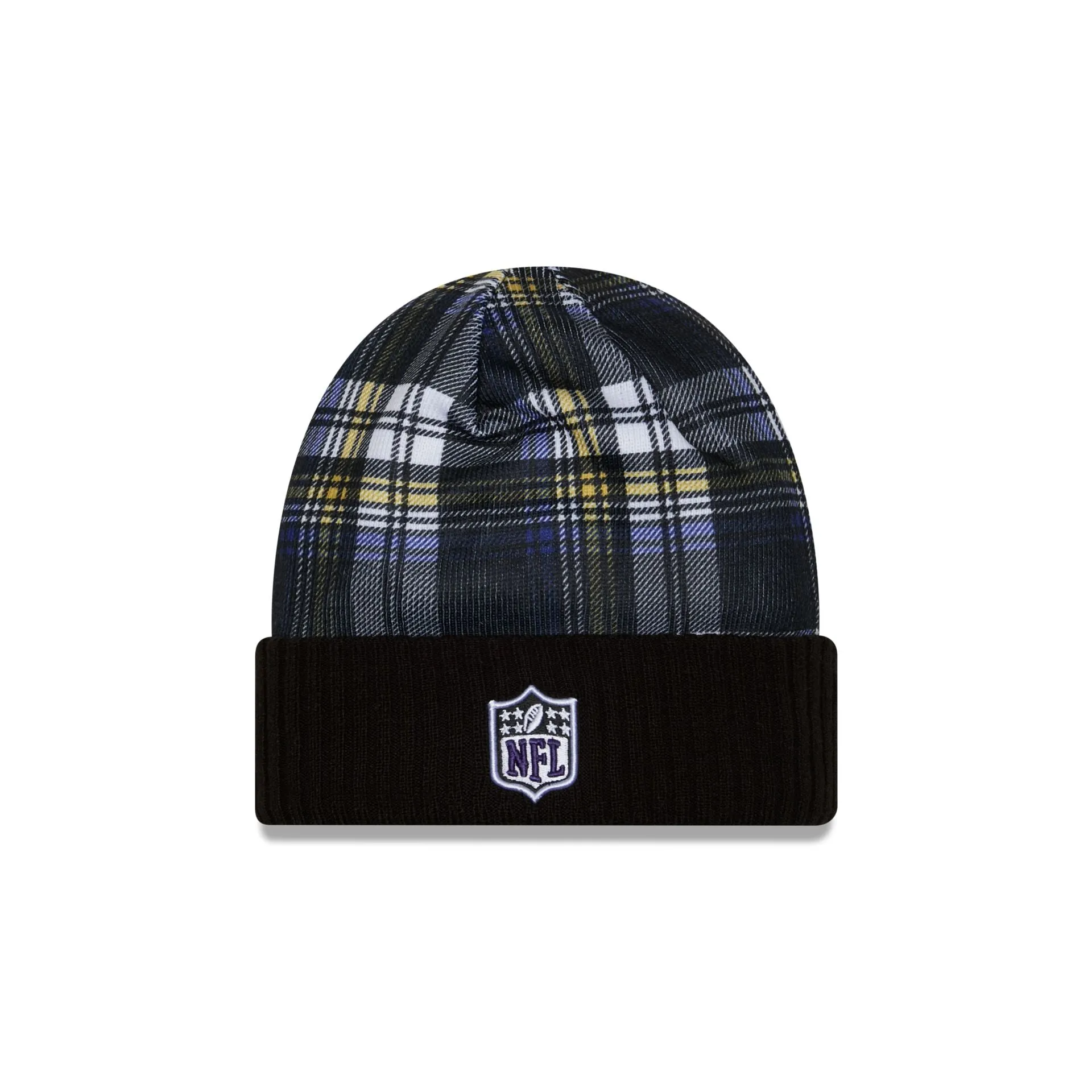Baltimore Ravens 2024 Cold Weather Statement Knit Beanie sold by New Era product image thumbnail 2