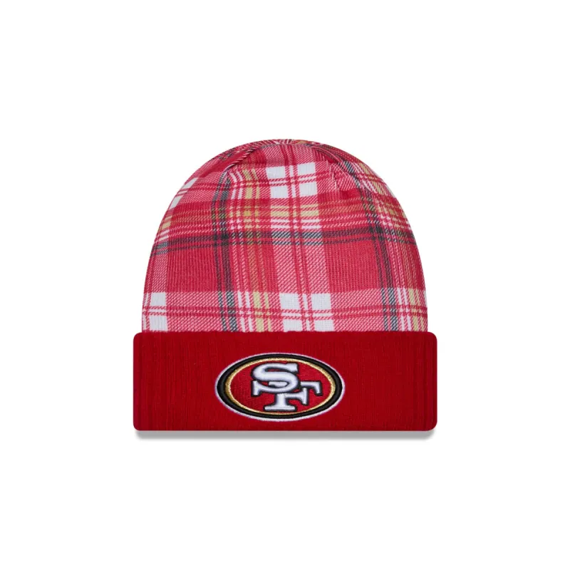 San Francisco 49ers 2024 Cold Weather Statement Knit Beanie sold by New Era