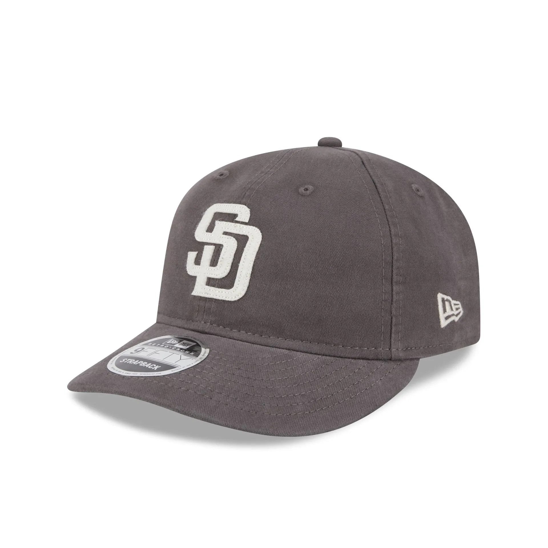 San Diego Padres Canvas Felt Retro Crown 9FIFTY Adjustable Hat sold by New Era