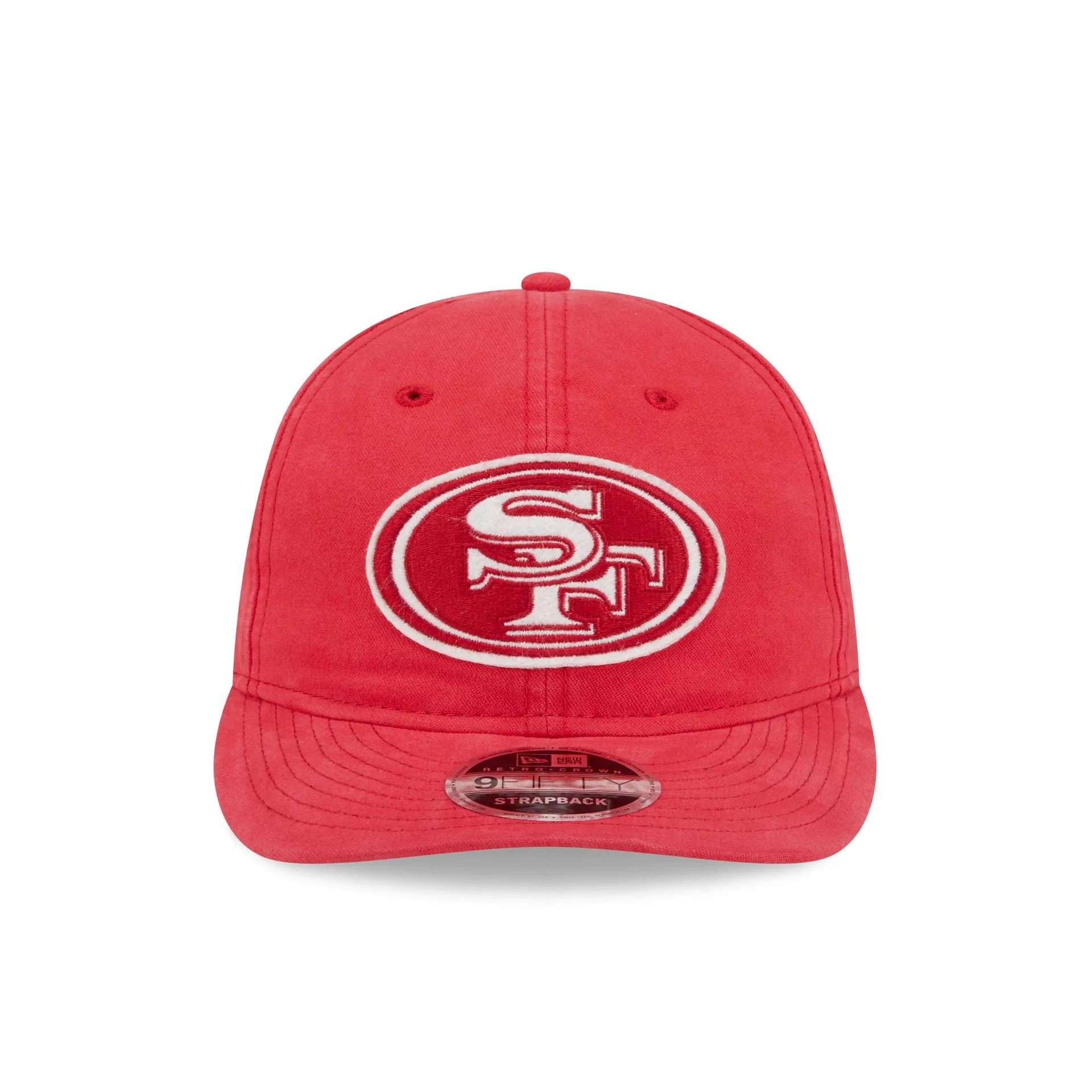 San Francisco 49ers Canvas Felt Retro Crown 9FIFTY Adjustable Hat sold by New Era product image thumbnail 2