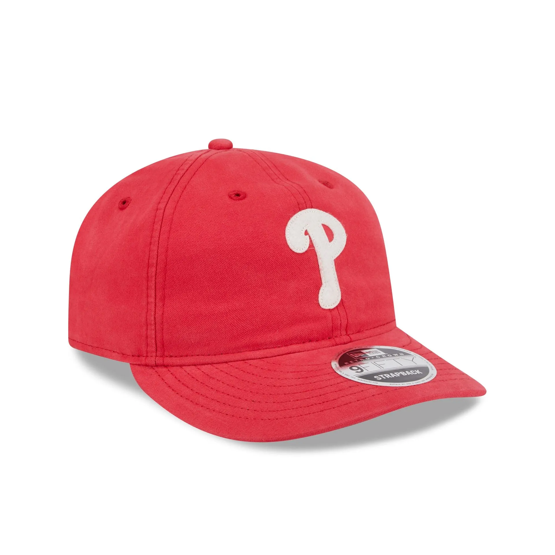 Philadelphia Phillies Canvas Felt Retro Crown 9FIFTY Adjustable Hat sold by New Era product image thumbnail 3