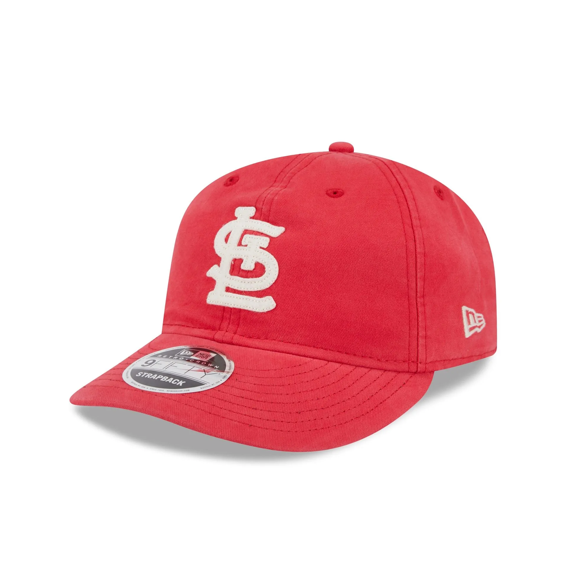 St. Louis Cardinals Canvas Felt Retro Crown 9FIFTY Adjustable Hat sold by New Era