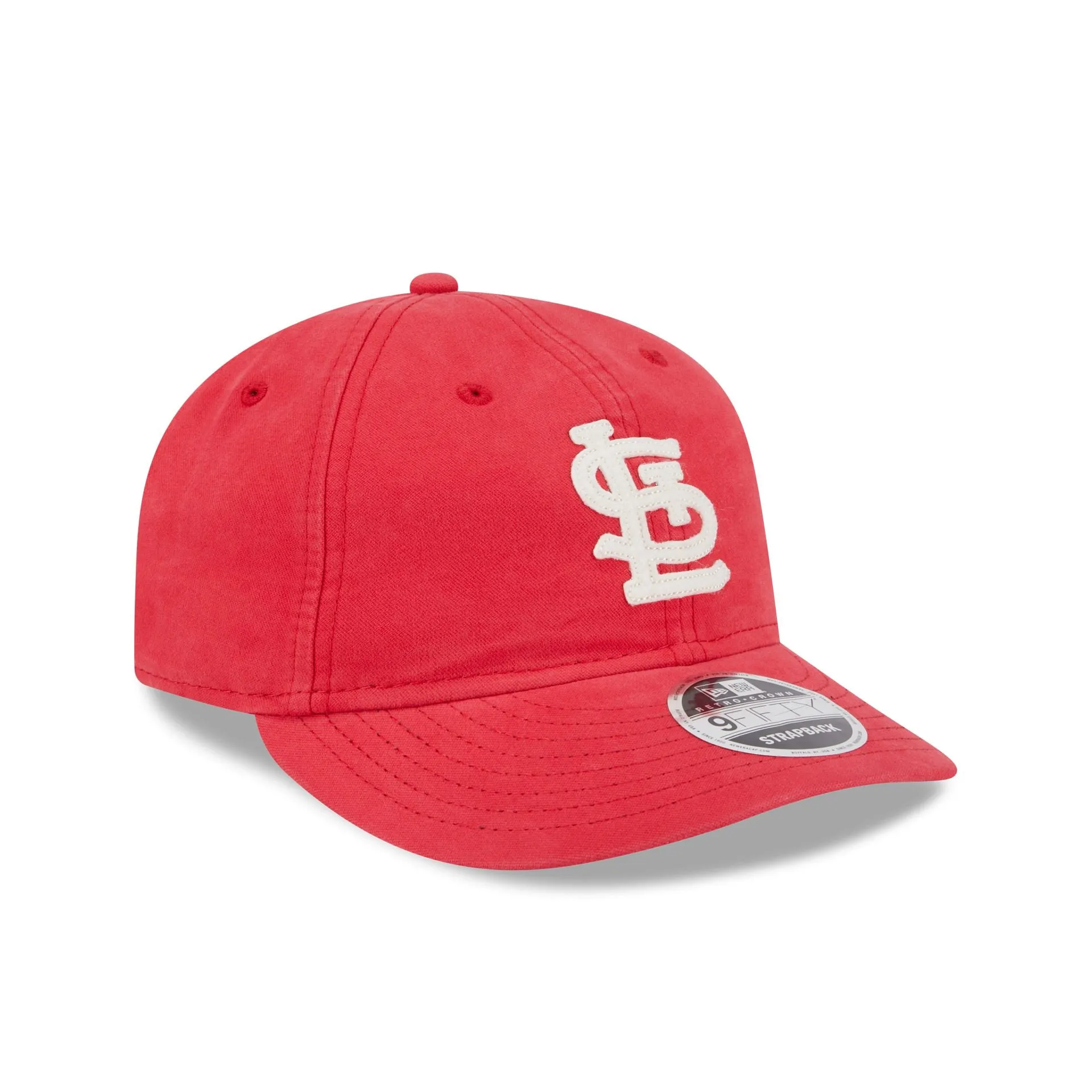 St. Louis Cardinals Canvas Felt Retro Crown 9FIFTY Adjustable Hat sold by New Era product image thumbnail 3