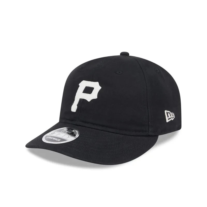 Pittsburgh Pirates Canvas Felt Retro Crown 9FIFTY Adjustable Hat sold by New Era