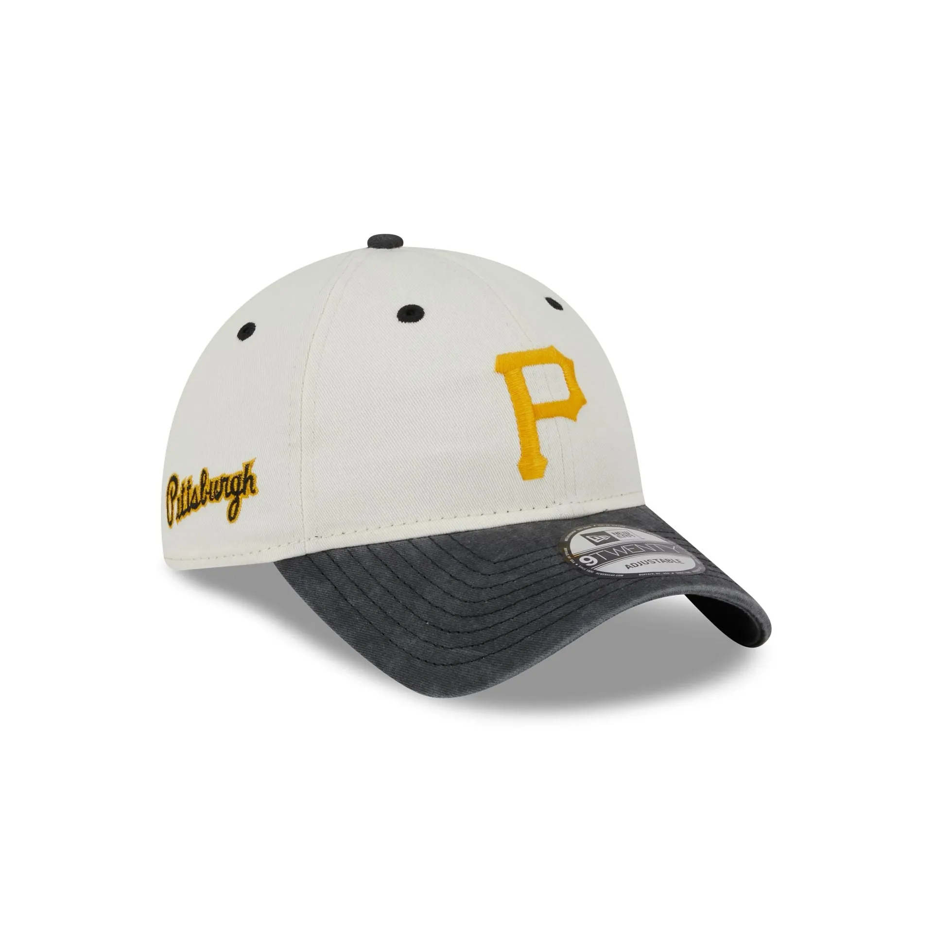 Pittsburgh Pirates Classic Sidescript 9TWENTY Adjustable Hat sold by New Era