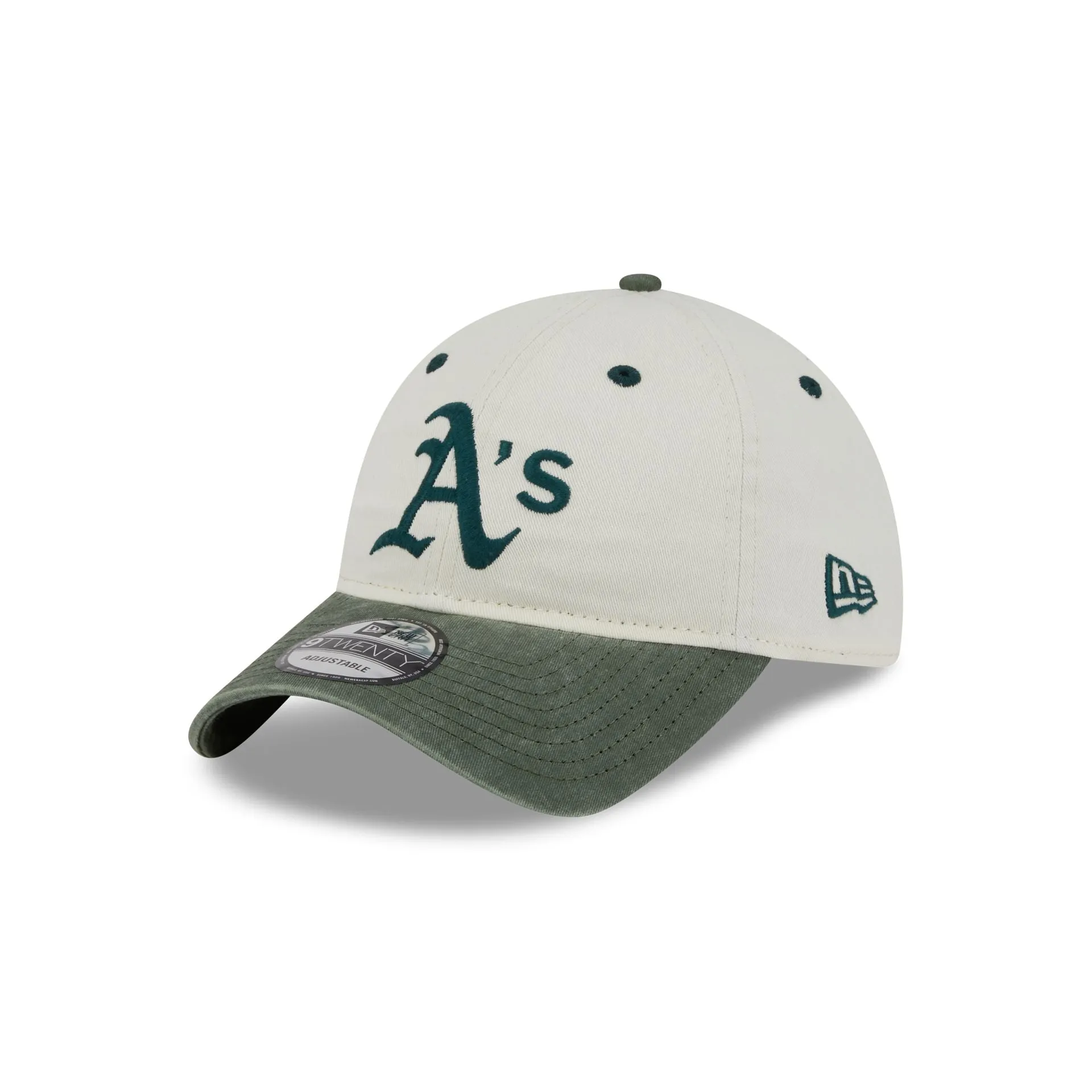 Oakland Athletics Classic Sidescript 9TWENTY Adjustable Hat sold by New Era product image thumbnail 3