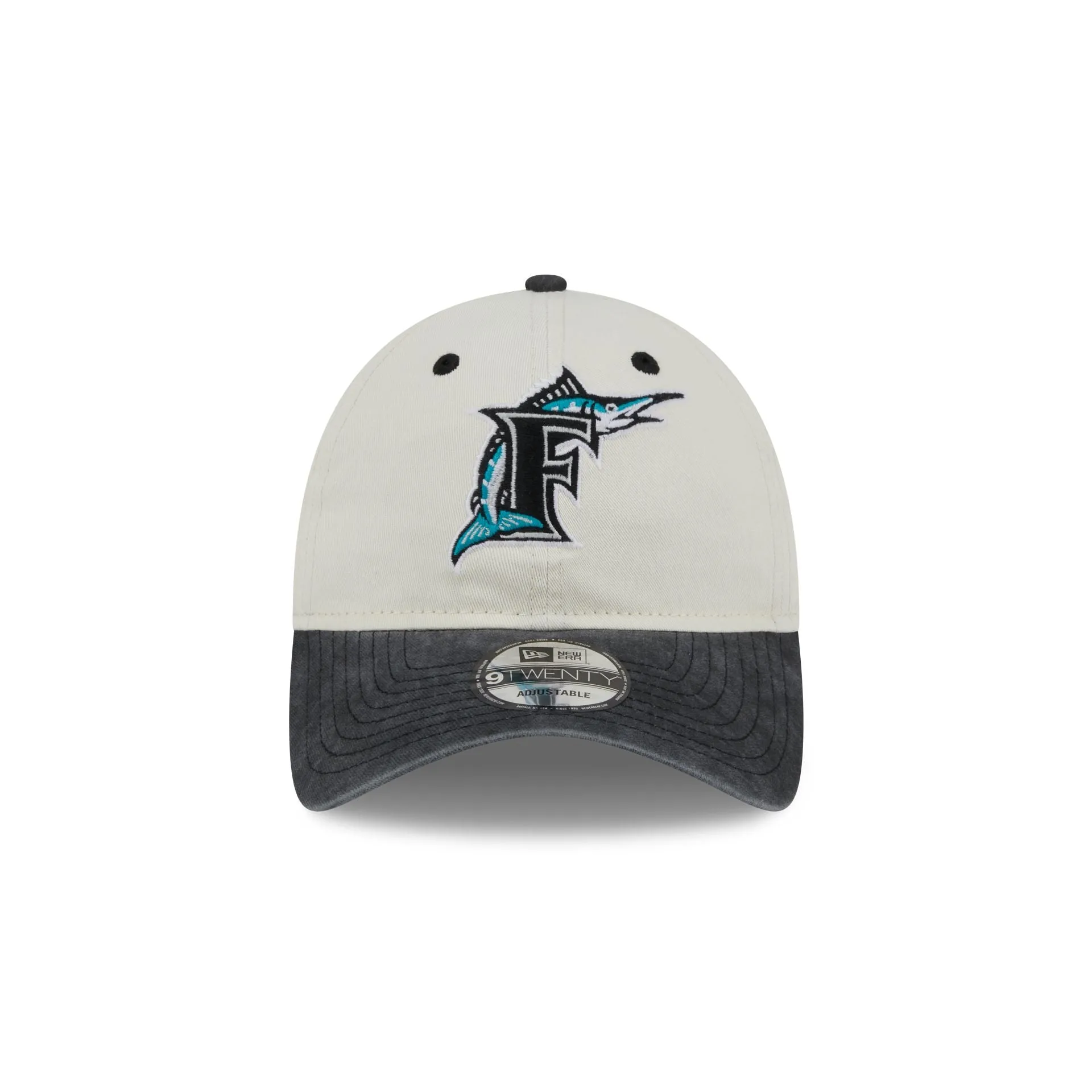 Miami Marlins Classic Sidescript 9TWENTY Adjustable Hat sold by New Era product image thumbnail 2