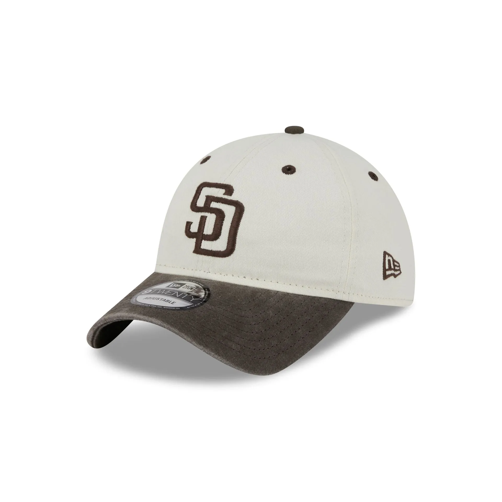San Diego Padres Classic Sidescript 9TWENTY Adjustable Hat sold by New Era product image thumbnail 3