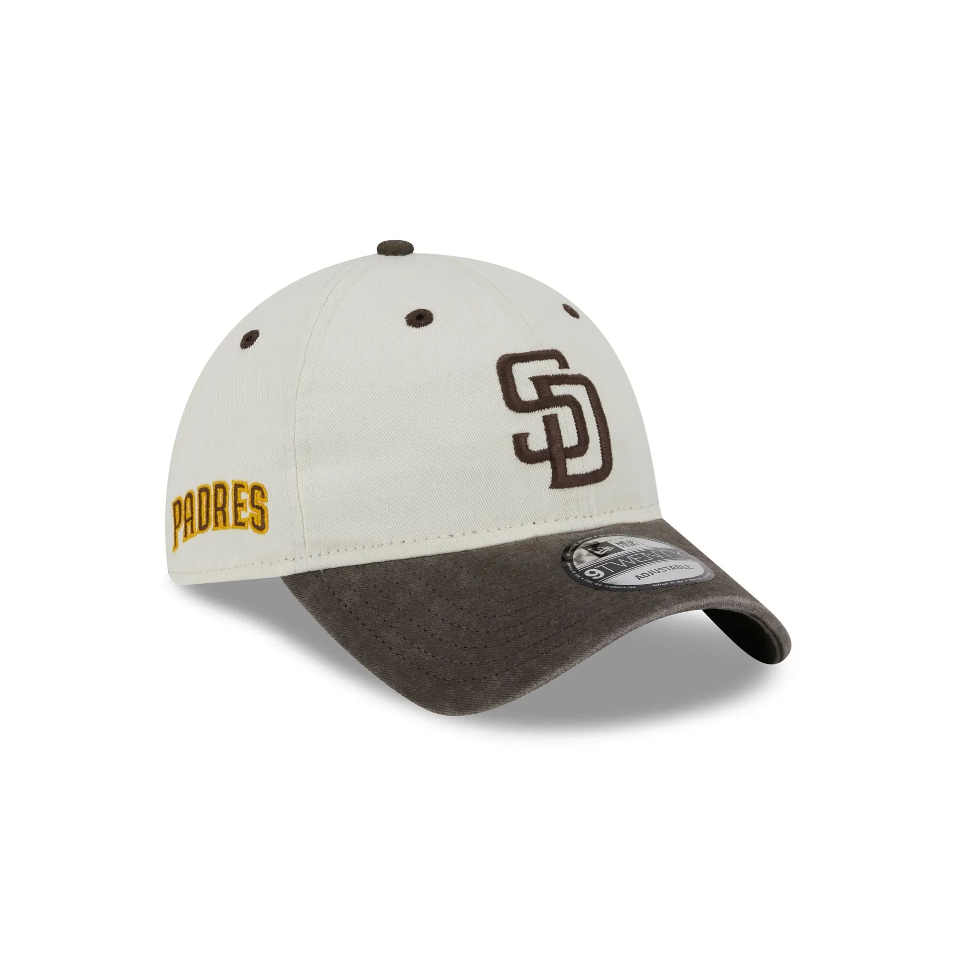 San Diego Padres Classic Sidescript 9TWENTY Adjustable Hat sold by New Era