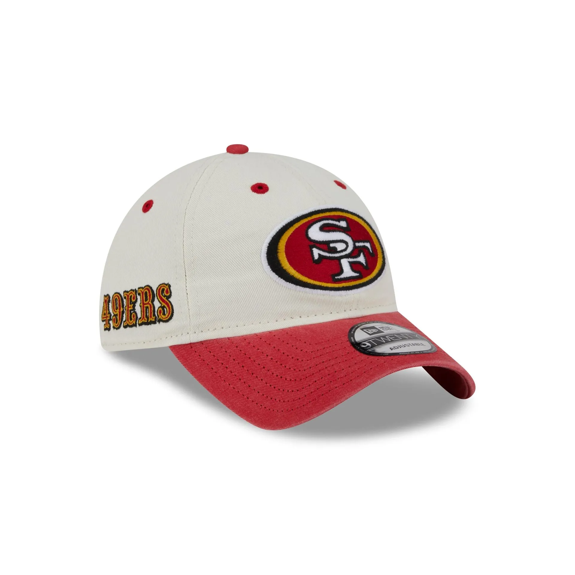 San Francisco 49ers Classic Sidescript 9TWENTY Adjustable Hat sold by New Era