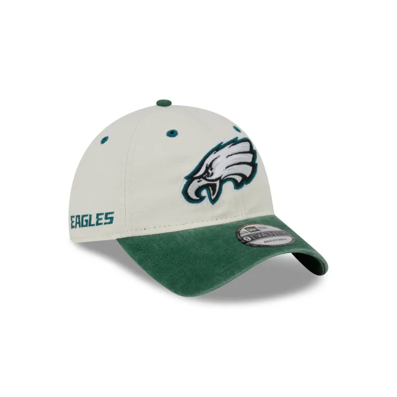 Philadelphia Eagles Classic Sidescript 9TWENTY Adjustable Hat sold by New Era