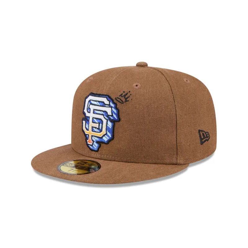 San Francisco Giants Logo Scribble 59FIFTY Fitted Hat sold by New Era