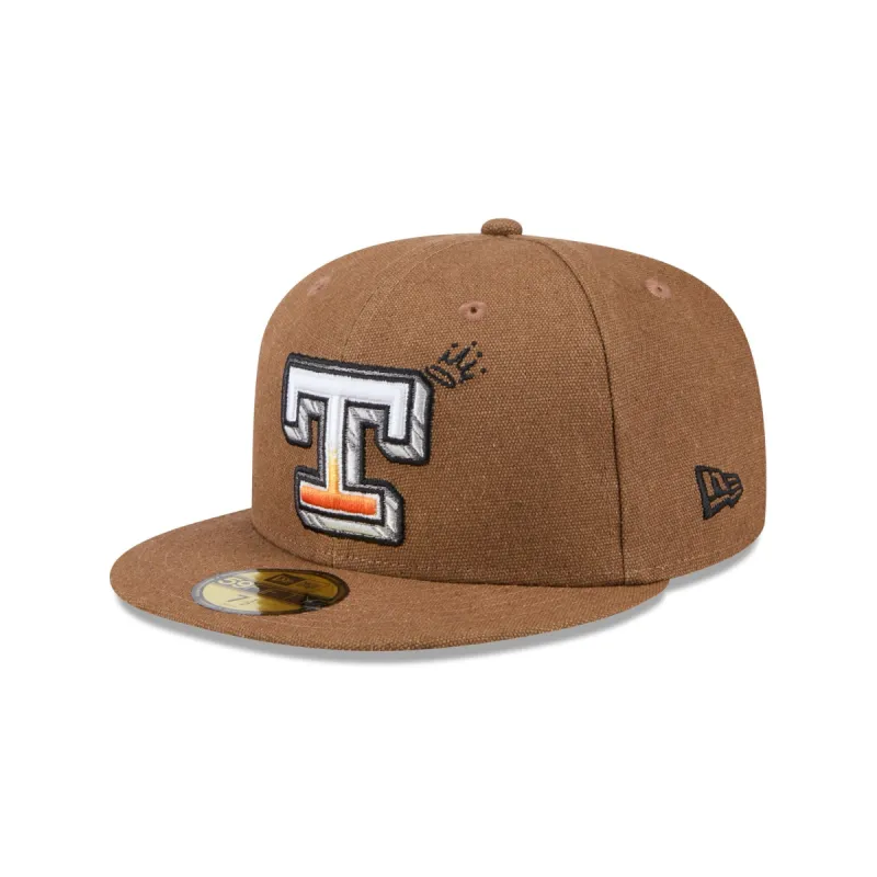 Texas Rangers Logo Scribble 59FIFTY Fitted Hat sold by New Era