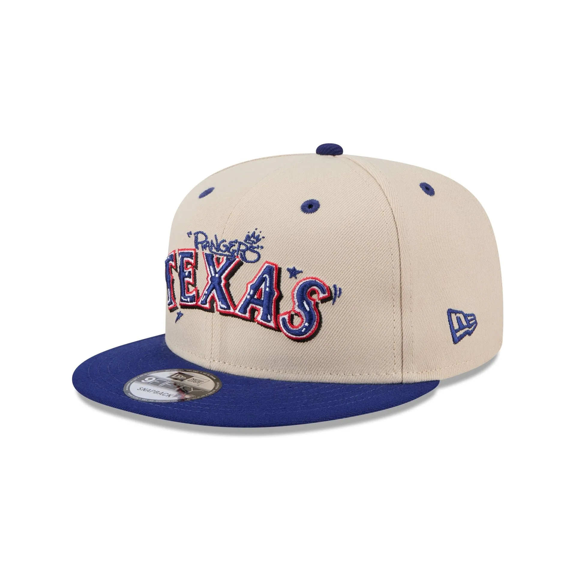 Texas Rangers Team Art 9FIFTY Snapback Hat sold by New Era
