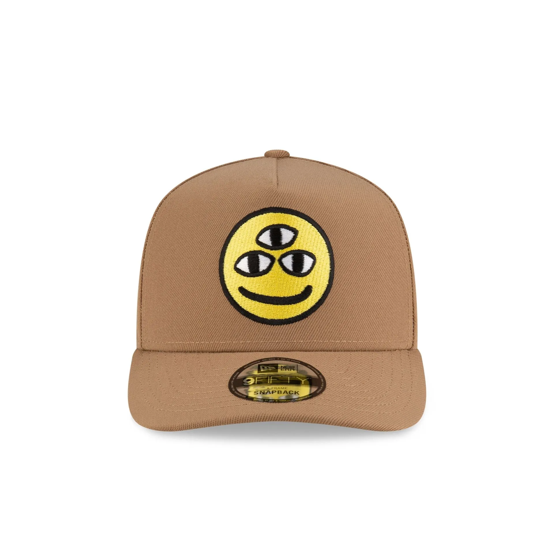 DISHIN® Khaki 9FIFTY A-Frame Snapback Hat sold by New Era product image thumbnail 2