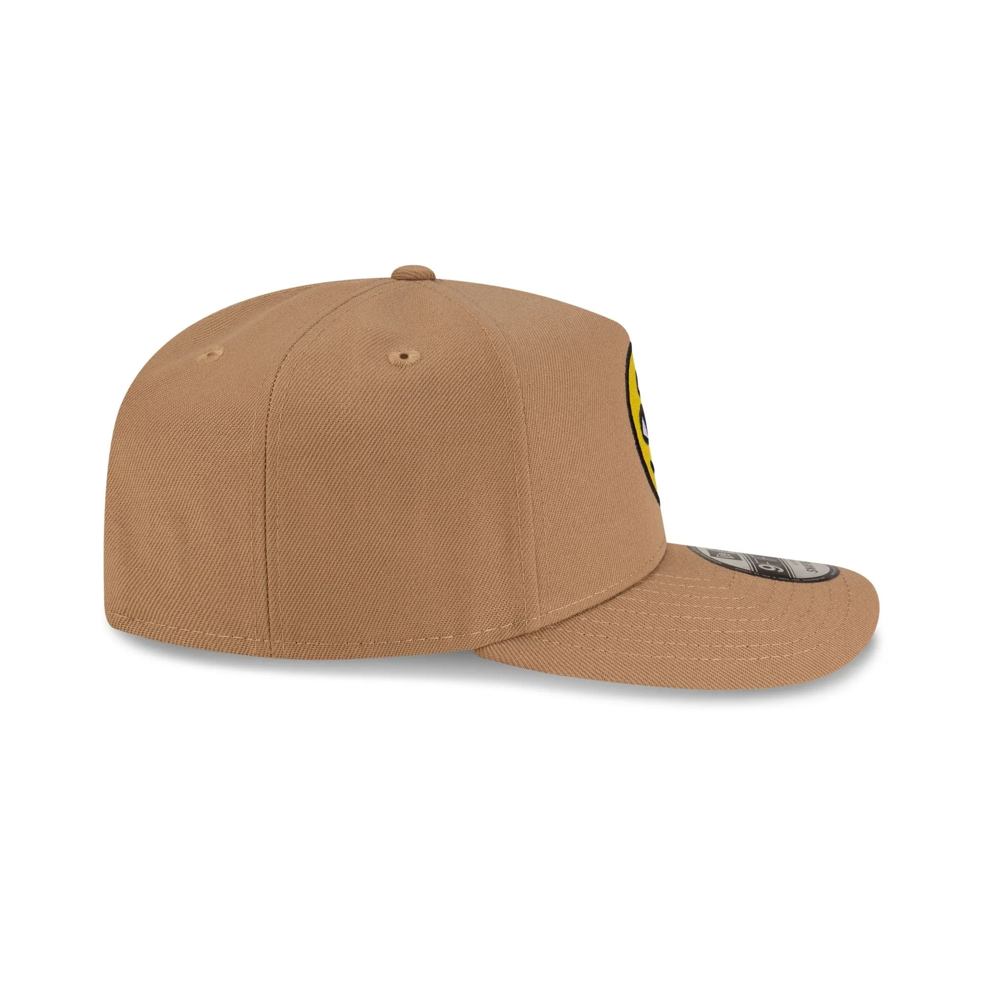 DISHIN® Khaki 9FIFTY A-Frame Snapback Hat sold by New Era product image thumbnail 5