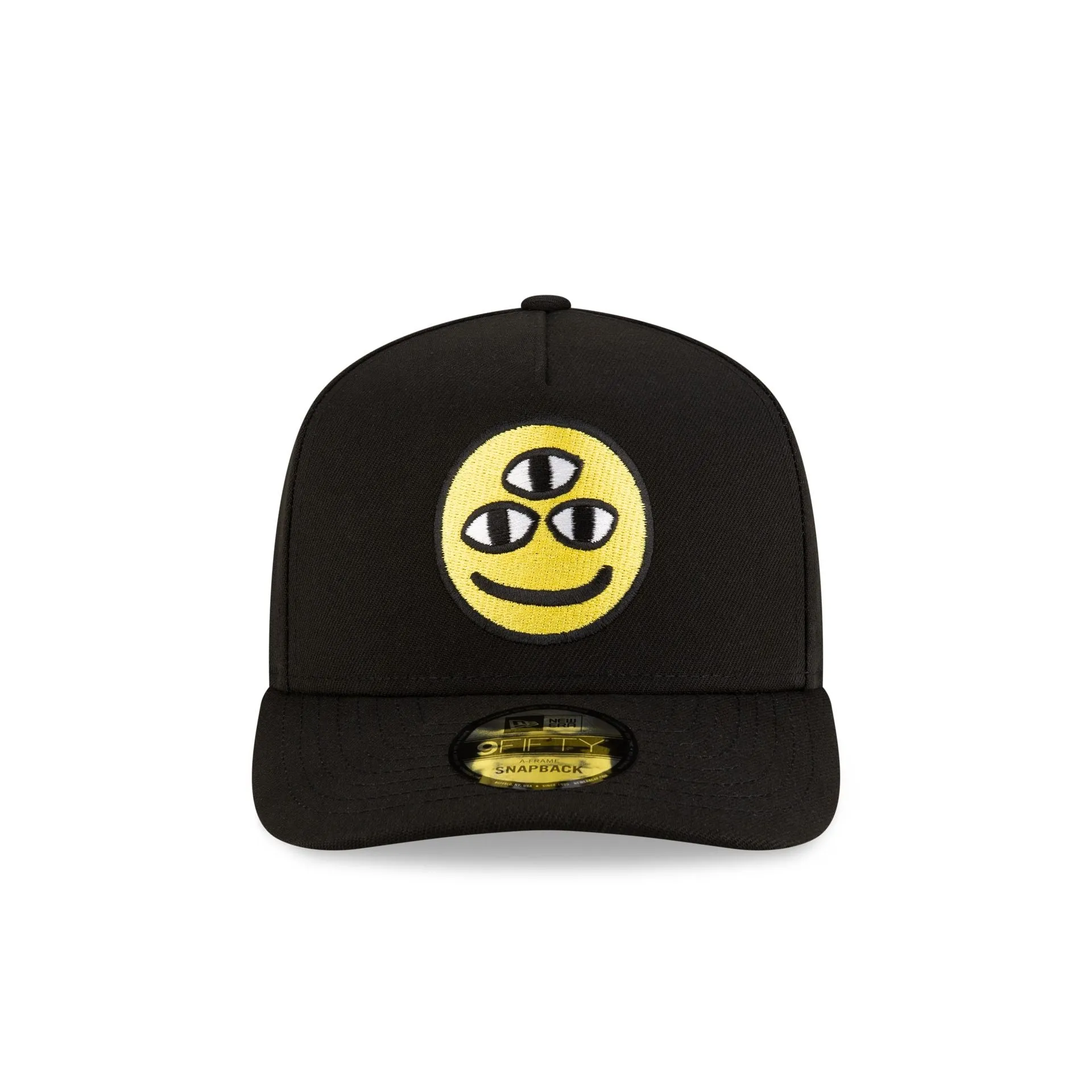 DISHIN® Black 9FIFTY A-Frame Snapback Hat sold by New Era product image thumbnail 2
