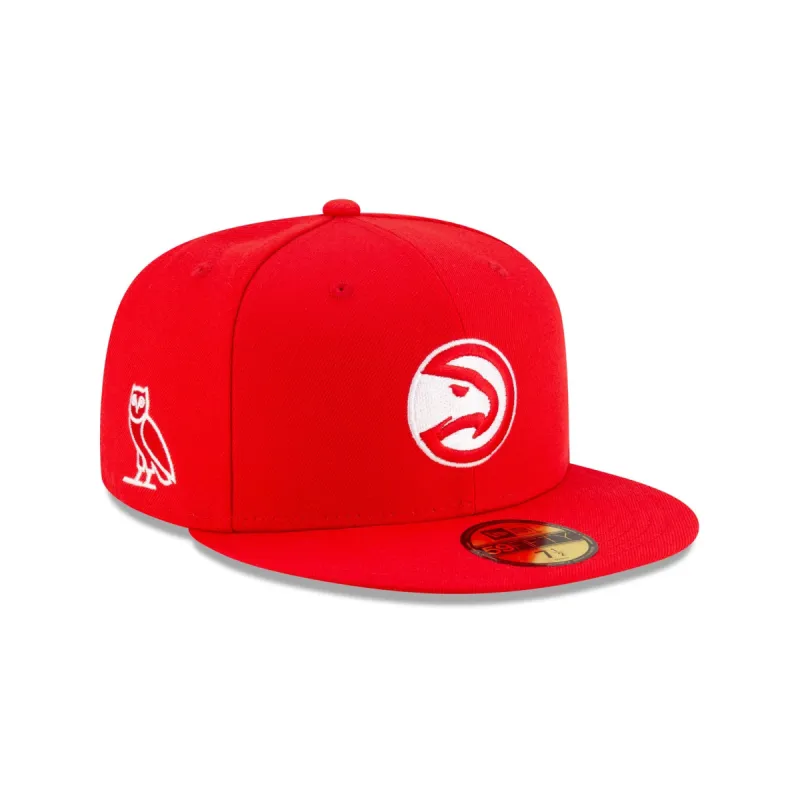 OVO x Atlanta Hawks 59FIFTY Fitted Hat sold by New Era