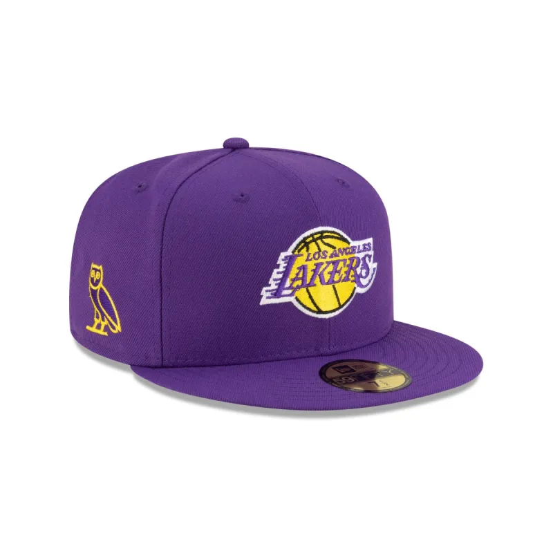 OVO x Los Angeles Lakers 59FIFTY Fitted Hat sold by New Era
