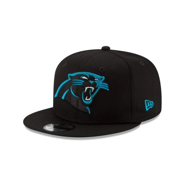 Carolina Panthers Black 9FIFTY Snapback Hat sold by New Era