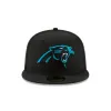 Carolina Panthers Black 59FIFTY Fitted Hat sold by New Era