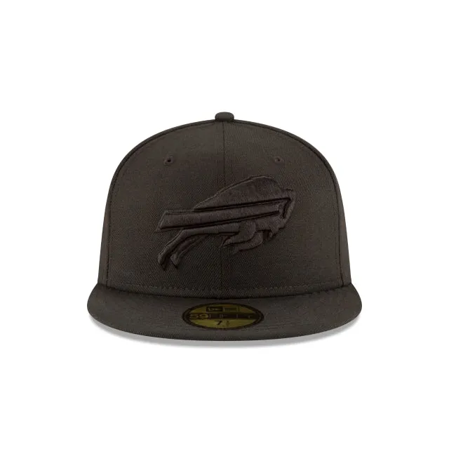 Buffalo Bills Basic Black On Black 59FIFTY Fitted Hat sold by New Era product image thumbnail 2