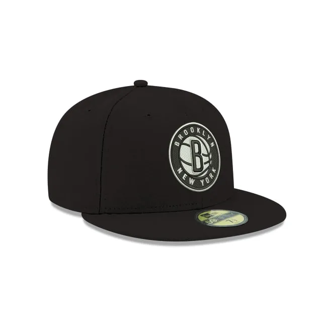 Brooklyn Nets Team Color 59FIFTY Fitted Hat sold by New Era product image thumbnail 3