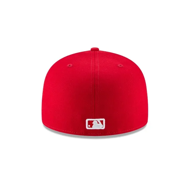 Boston Red Sox Scarlet Basic 59FIFTY Fitted Hat sold by New Era product image thumbnail 4