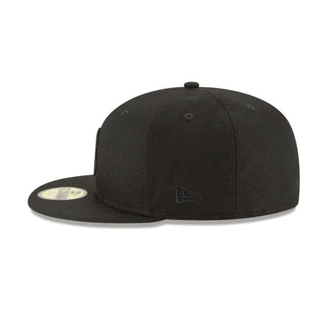 Boston Red Sox Blackout Basic 59FIFTY Fitted Hat sold by New Era product image thumbnail 5