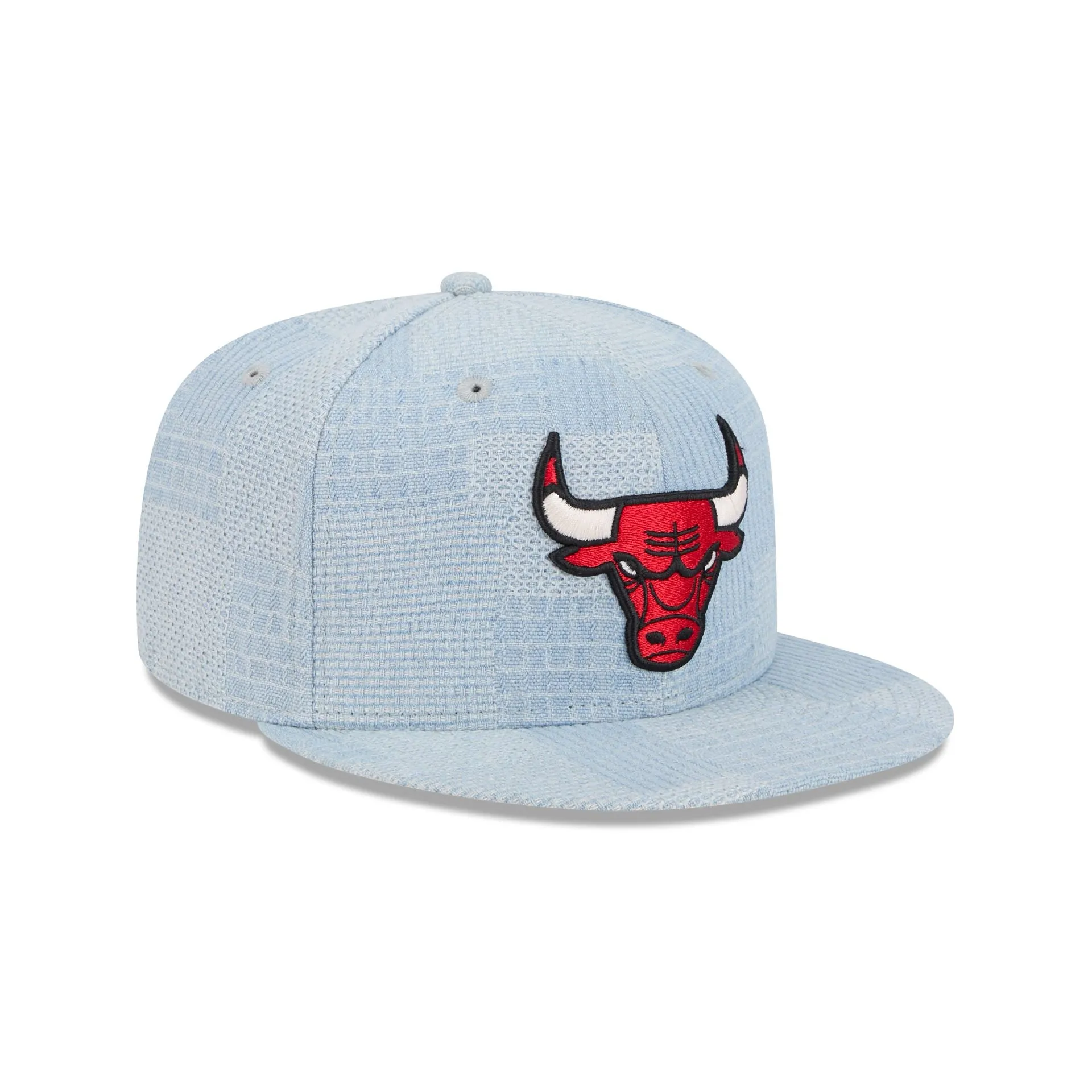 Chicago Bulls Denim Patchwork 9FIFTY Snapback Hat sold by New Era product image thumbnail 3