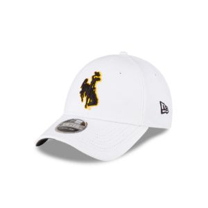 JA17 Wyoming Cowboys White 9FORTY Snapback Hat sold by New Era