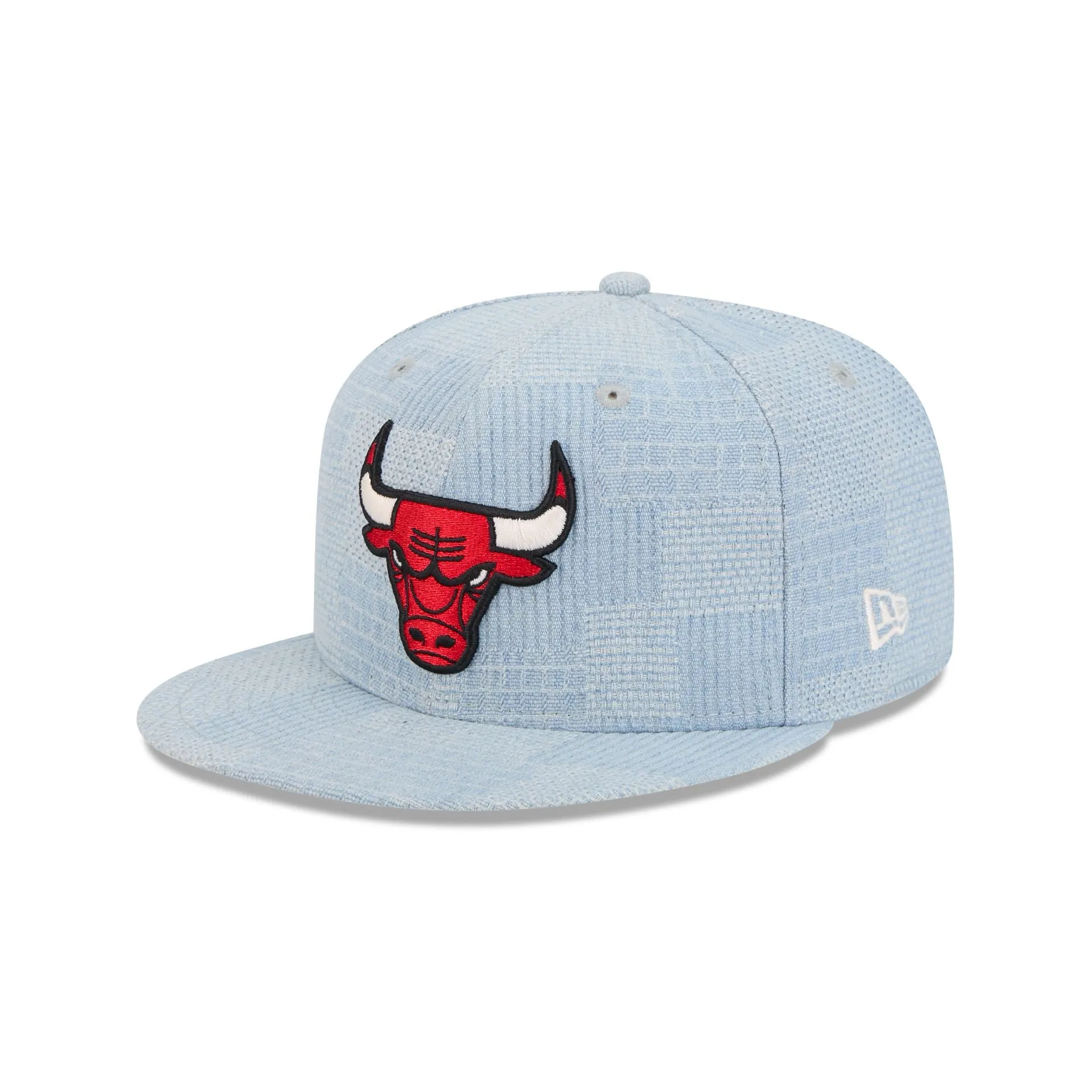 Chicago Bulls Denim Patchwork 9FIFTY Snapback Hat sold by New Era