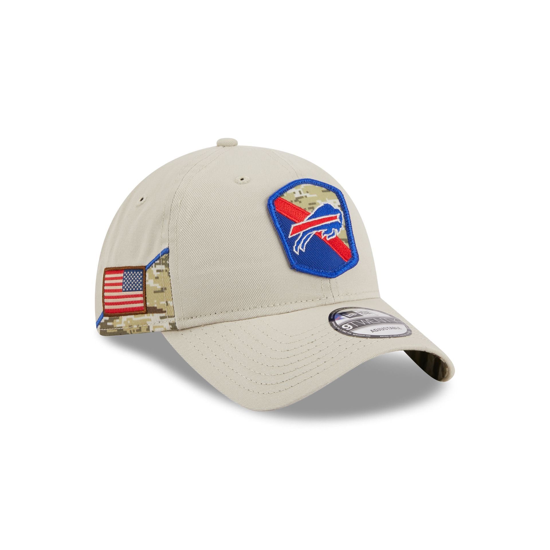 Buffalo Bills 2023 Salute to Service 9TWENTY Adjustable Hat sold by New Era