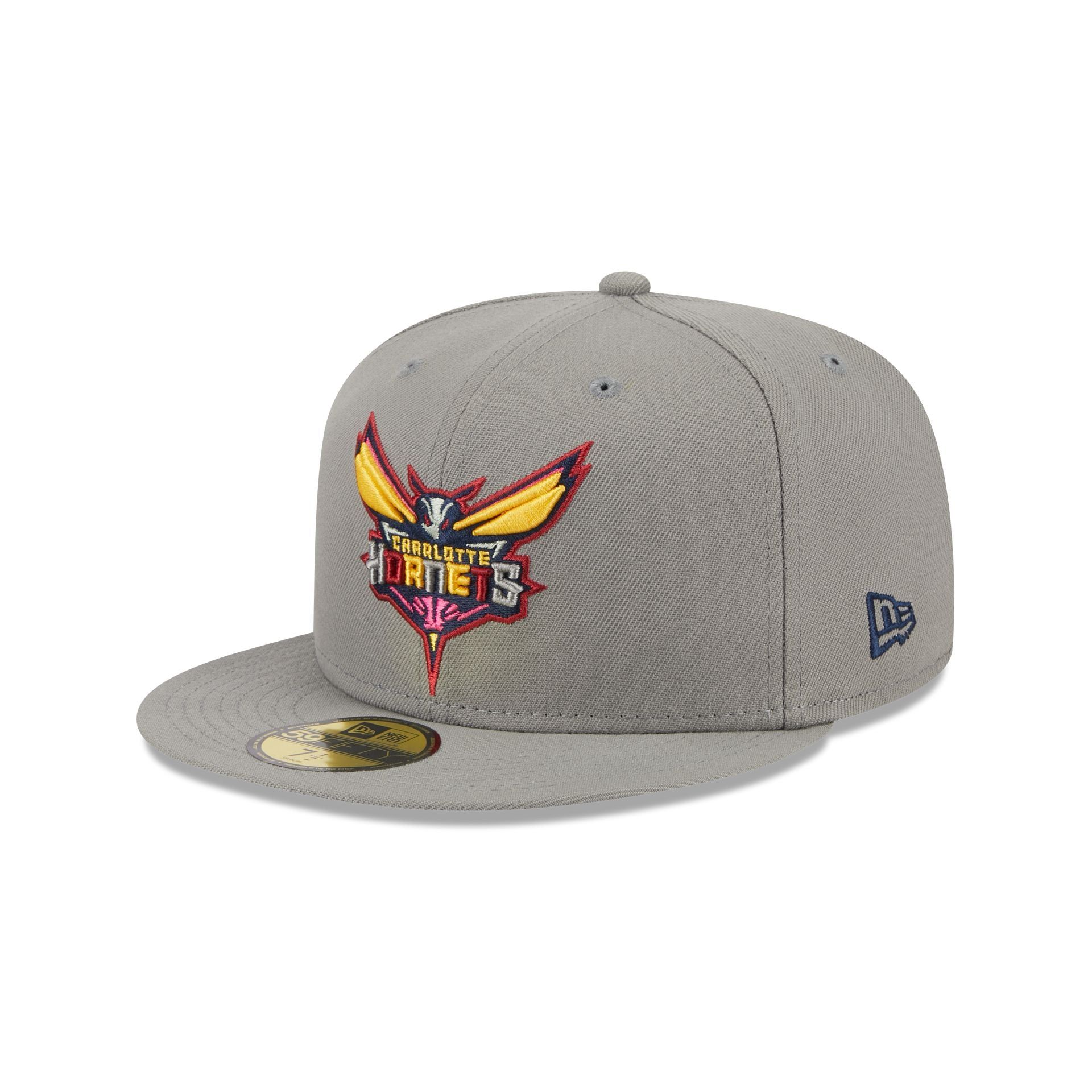Charlotte Hornets Color Pack Gray 59FIFTY Fitted Hat sold by New Era product image thumbnail 3