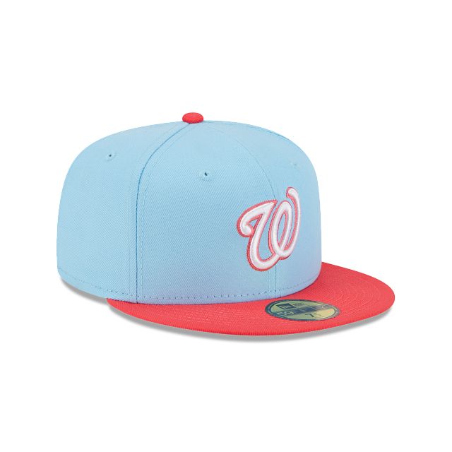 Washington Nationals Color Pack Blue 59FIFTY Fitted Hat sold by New Era product image thumbnail 3
