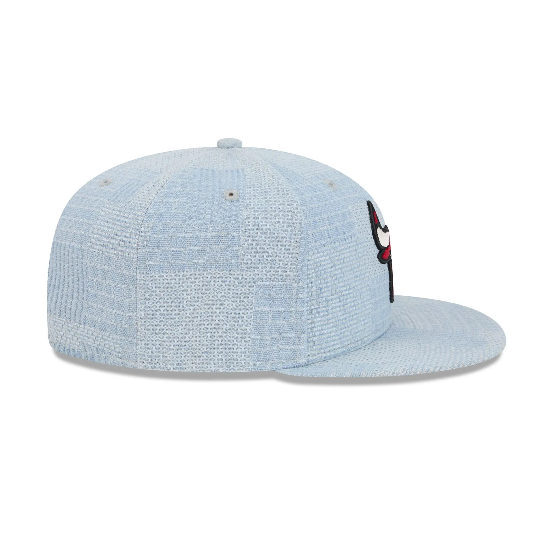 Chicago Bulls Denim Patchwork 9FIFTY Snapback Hat sold by New Era product image thumbnail 5