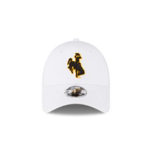 JA17 Wyoming Cowboys White 9FORTY Snapback Hat sold by New Era