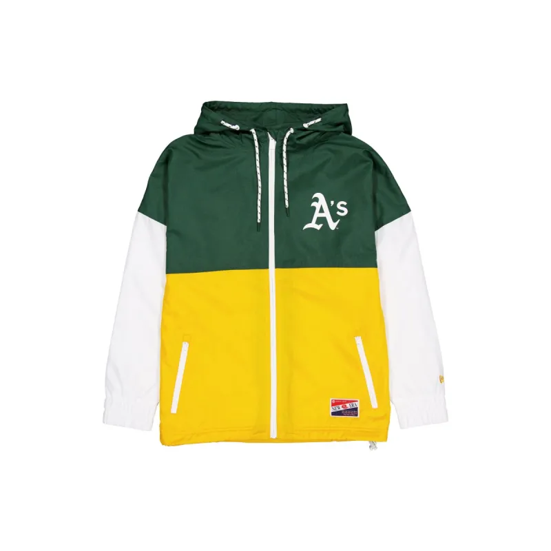 Oakland Athletics Throwback Windbreaker sold by New Era