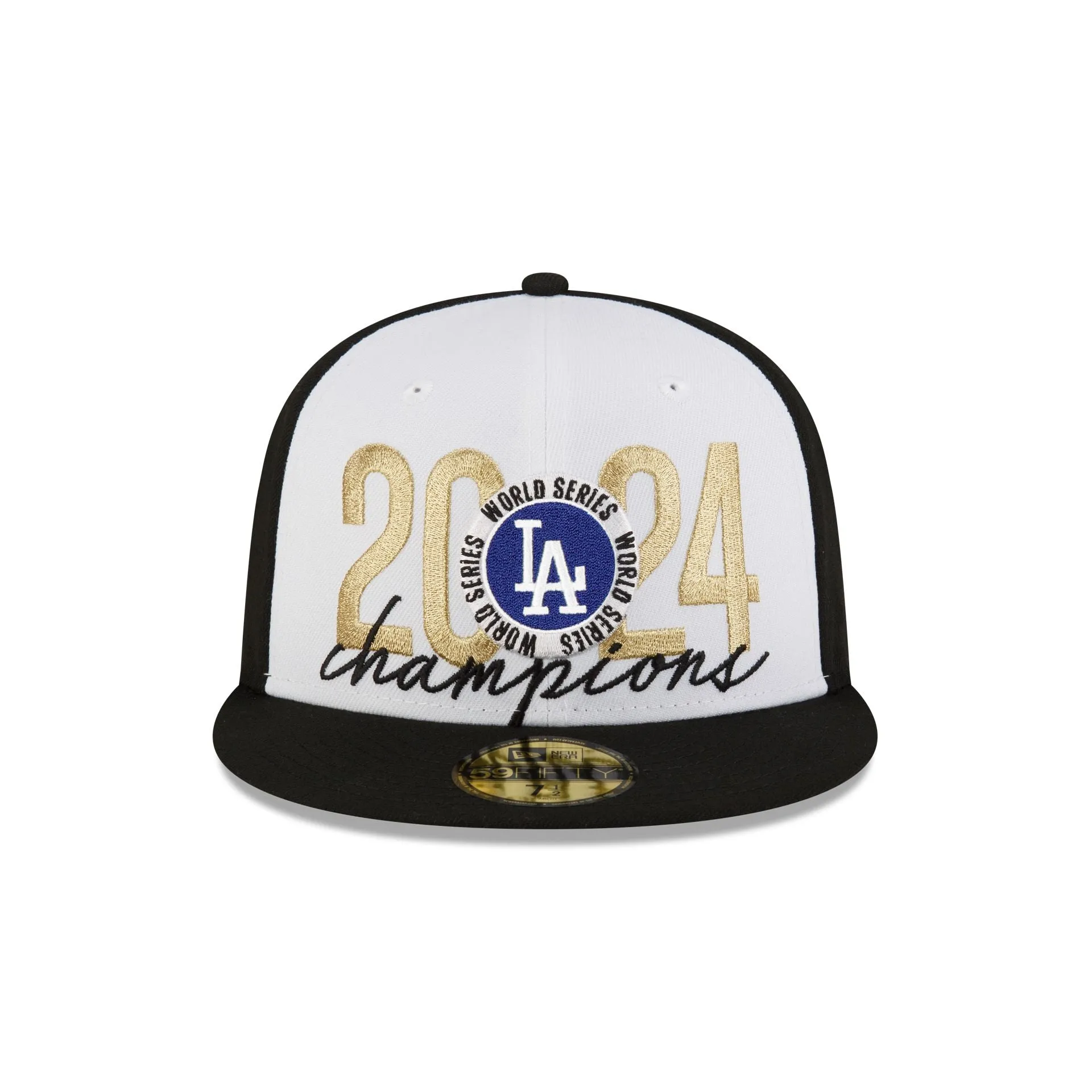 Los Angeles Dodgers 2024 World Series Champions Locker Room 59FIFTY Fitted Hat sold by New Era product image thumbnail 2