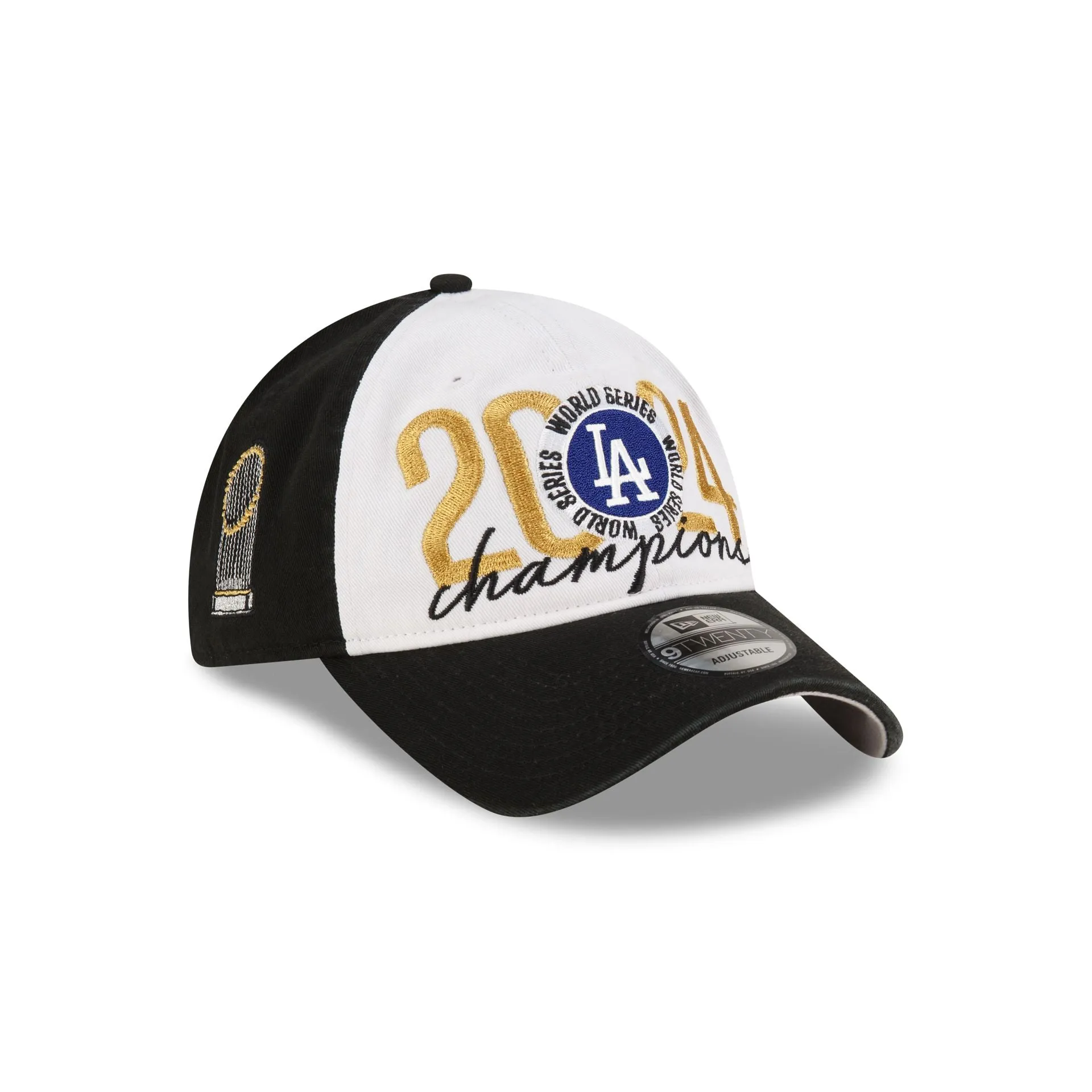 Los Angeles Dodgers 2024 World Series Champions Locker Room 9TWENTY Adjustable Hat sold by New Era