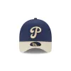 Philadelphia Phillies Moleskin Crown Navy 9FORTY A-Frame Snapback Hat sold by New Era