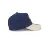 Philadelphia Phillies Moleskin Crown Navy 9FORTY A-Frame Snapback Hat sold by New Era