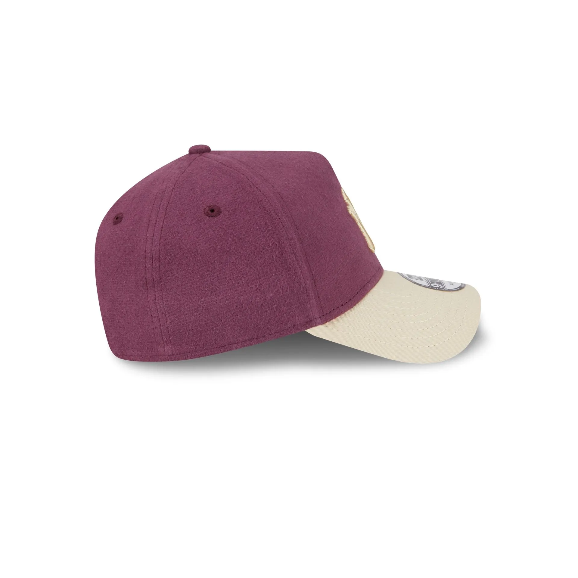 New York Yankees Moleskin Crown Maroon 9FORTY A-Frame Snapback Hat sold by New Era product image thumbnail 5
