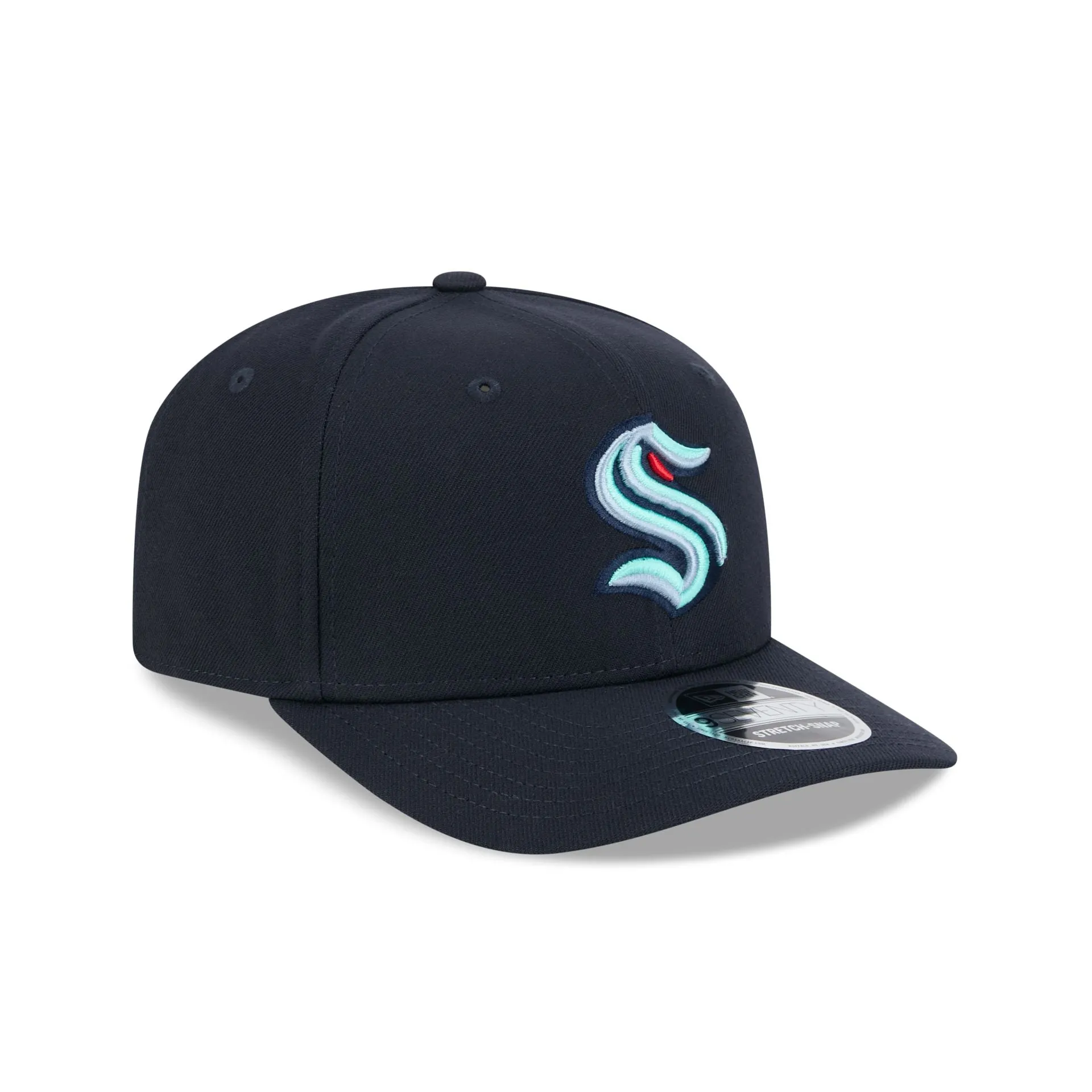 Seattle Kraken 9SEVENTY Stretch-Snap Hat sold by New Era product image thumbnail 3